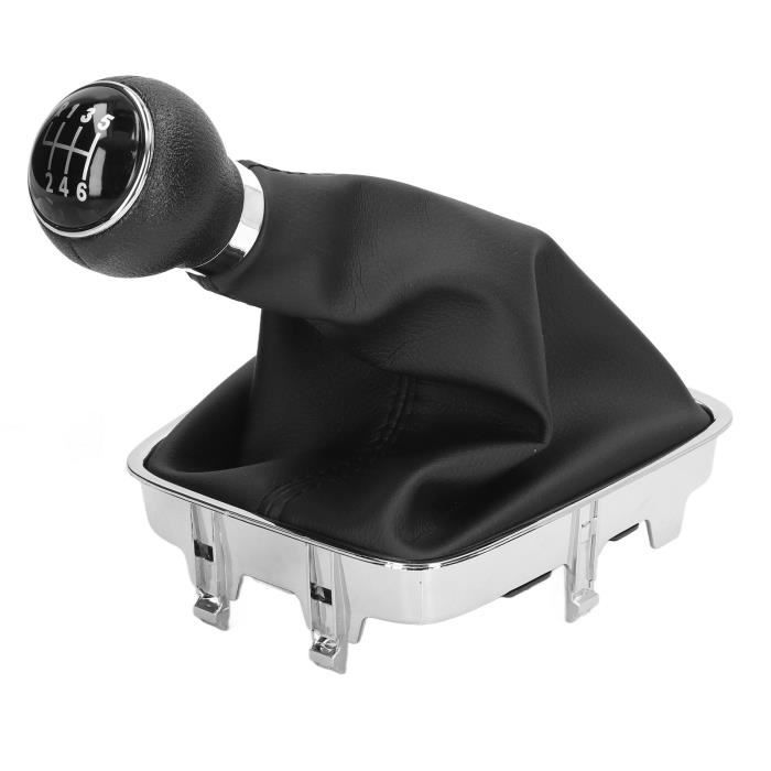 Pommeau Levier Vitesse 6 Vitesses + Soufflet Chromé - Pour Ford Kuga/C-Max 2008-2012