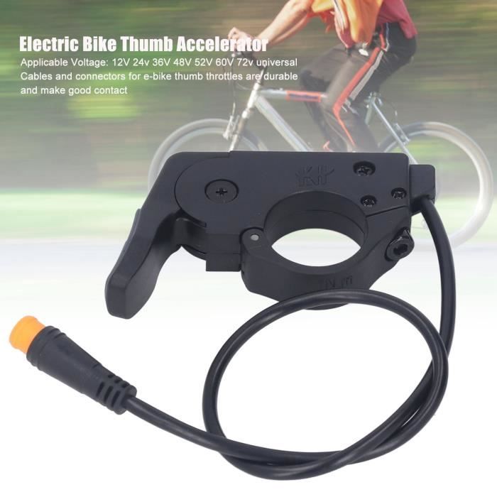 Accélérateur Au Pouce Universel 22,2 Mm Pour Vélo Électrique – Compatible Moteur Central BBS01/02/HD (ABS)