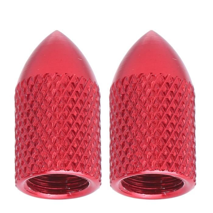Lot De 4 Bouchons De Valve Colorés Arc-en-ciel – Alliage D'aluminium, Pour Valve Schrader, Décoration Vélo, Voiture, Moto