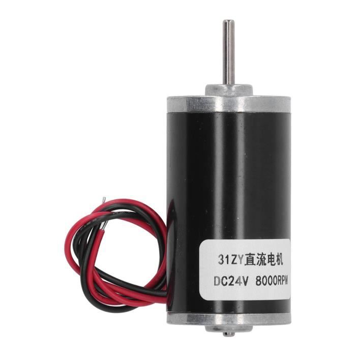Moteur DC 12V 8000 RPM - Moteur à Aimant Permanent 31ZY - Pour Outils DIY