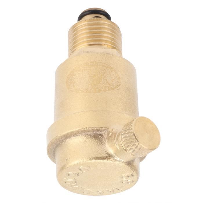 Vanne De Purge Automatique Laiton 3/4" - Pour Chauffe-eau Solaire Et Chauffage - 4