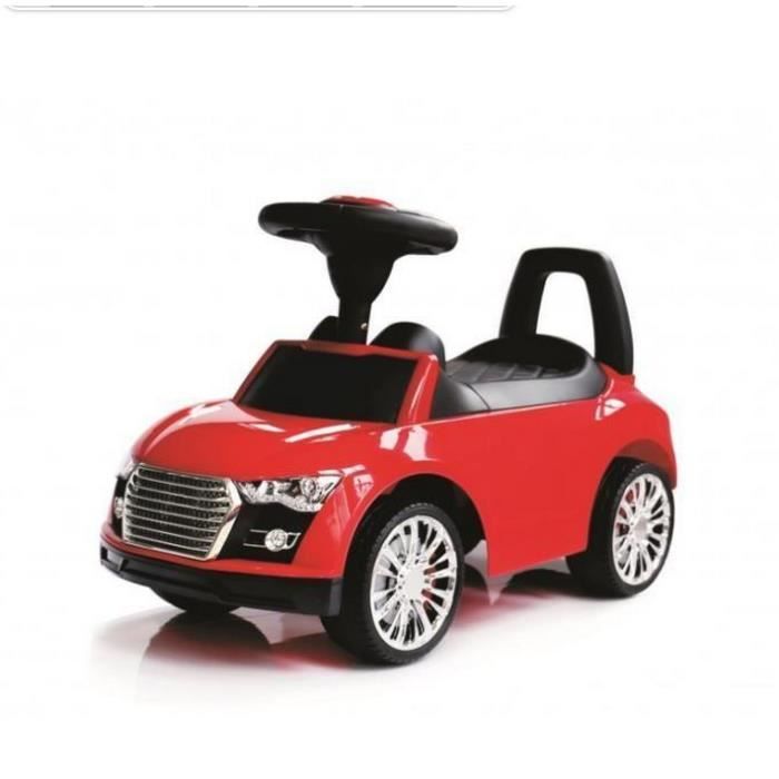 Porteur Petite Voiture Pousseur Bebe Rouge Blanc Bleu Avec La Musique Et La Corne Auto Rouge Cdiscount Jeux Jouets