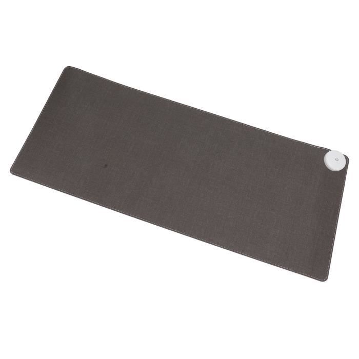 Tapis De Souris Chauffant 80x33 Cm - 5 Niveaux De Température, Arrêt Auto 4h, étanche, Pour Bureau Et Maison