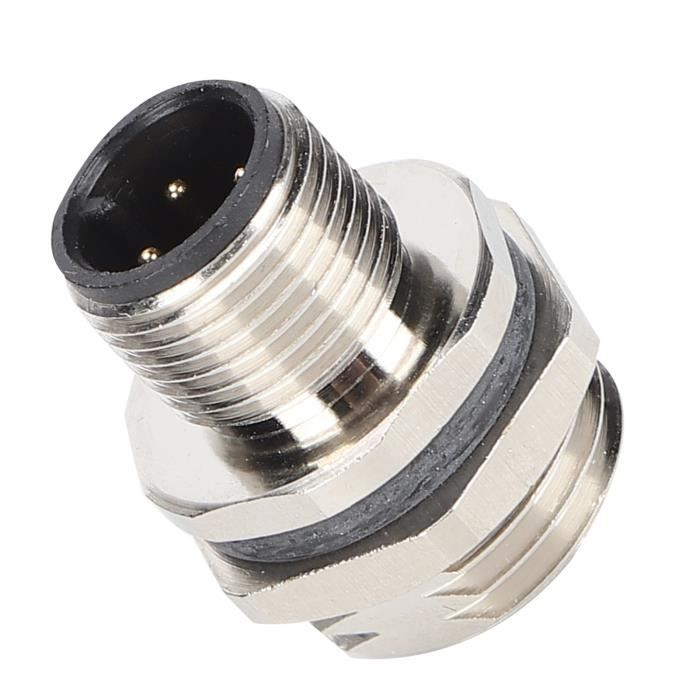 QIANRENON Adaptateur De Coupleur à Montage Fixe Fileté USB 3.1 Type C Femelle Vers Femelle Connecteur De Montage Sur Panneau Encastré 10 Gbit/s, Joint Anti-desserrage Anti-poussière Pour Tableau De