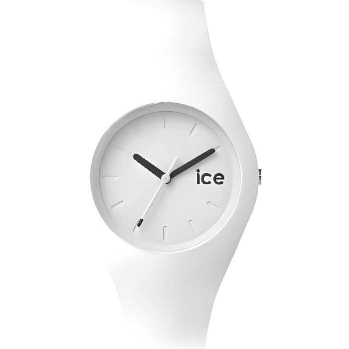 Montre Ice Watch femme enfant silicone blanc