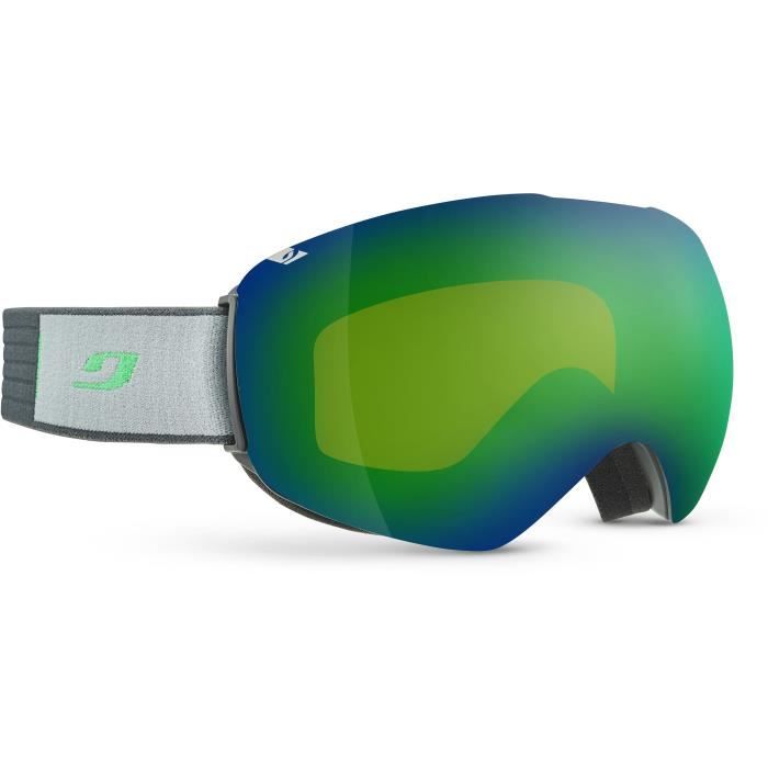 JULBO Masque de Ski Spacelab - Gris et Vert Cat3