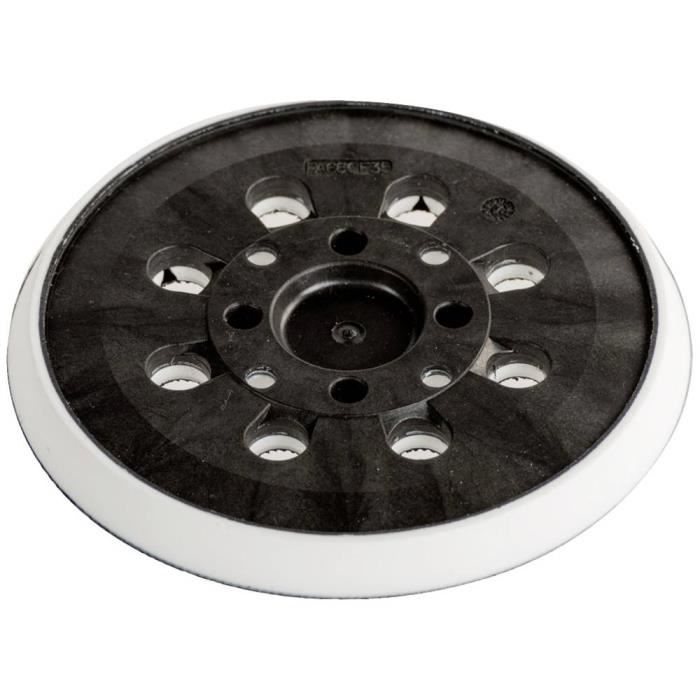 Outils Multifonction Dewalt Plateau De Ponçage 125 Mm Pour DeWalt - Plaque De Ponçage 125 Mm - Avec Velcro - Pour DeWalt DWE6423 6423K DWE6421 6421K DCW210B (8 Trous, 4 Yeux, Vitesse Papier A Poncer Triangle