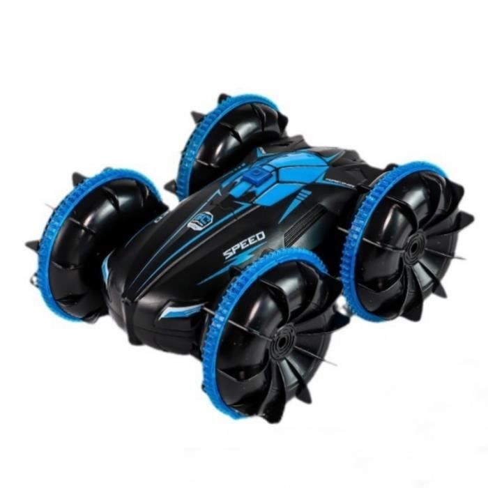 Voiture Télécommandée Tout-terrain 4x4 Avec Détection De Gestes - Bleue - Pour Enfants Et Adultes
