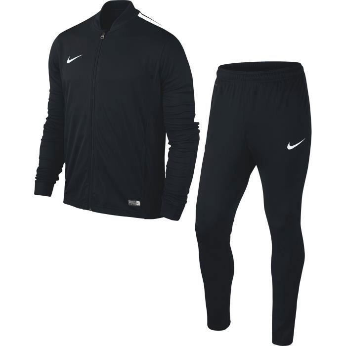 NIKE Surv tement Academy16 Knit Enfant Noir Cdiscount Sport