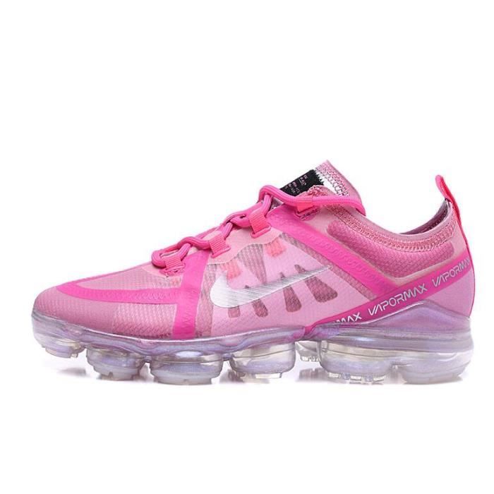 basket nike air vapormax femme 2019 Nike Air VaporMax 2019 Chaussure pour Femme Rose - Cdiscount ...