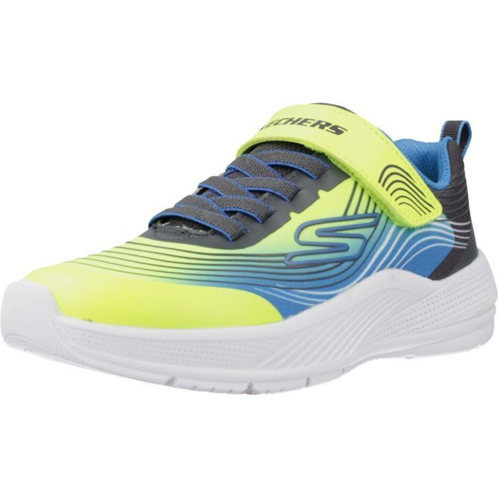 Skechers Zapatillas Niño Modèle Chaussure Skechers Modèle Microspec Advance - Coleur Jaune