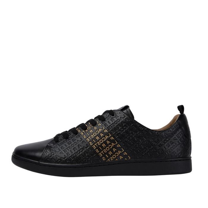 basket lacoste noir