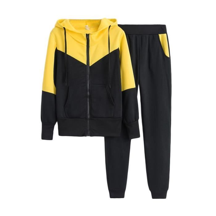 Ensemble Jogging Fille 2 Pièces - Sweat Et Pantalon - Taille 3-14 Ans - Coton Confy - Style Rayé