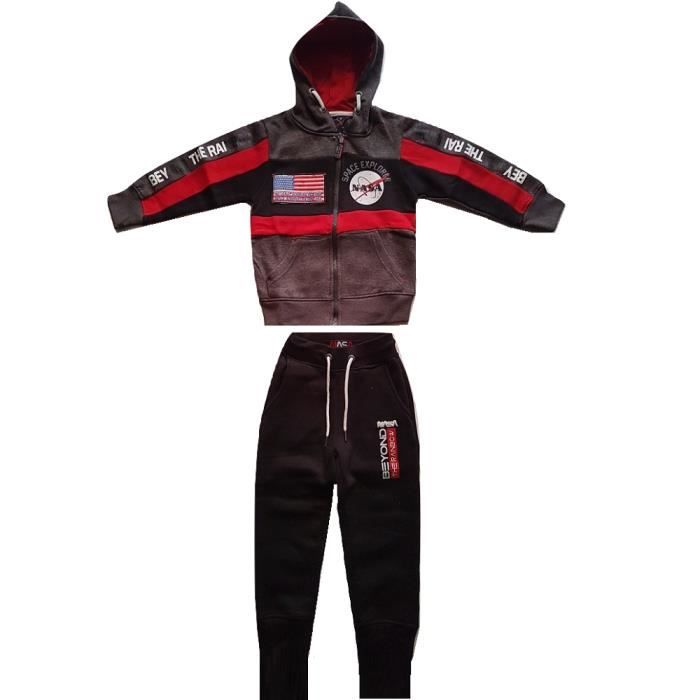 Survêtement NASA Garçons/filles – Sweat à Capuche + Pantalon Jogging – 2 Pièces, Style Décontracté – Pour Printemps/automne