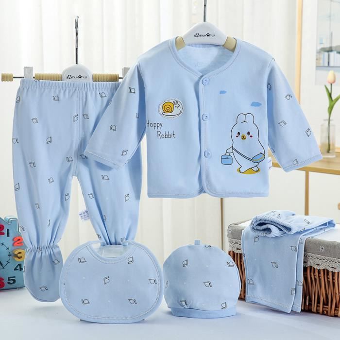Enfant Noël Garçons Filles Hiver Manches Longues Dessin Animé Tricoté Pull Chaud Pour Enfants Vêtements Sweats à Capuche Couleur Unie, Bleu, 5-6 Ans