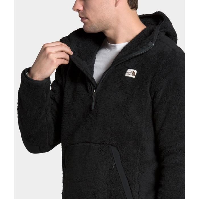 Sweat polaire homme - The North Face - Demi-zip - Noir - Montagne