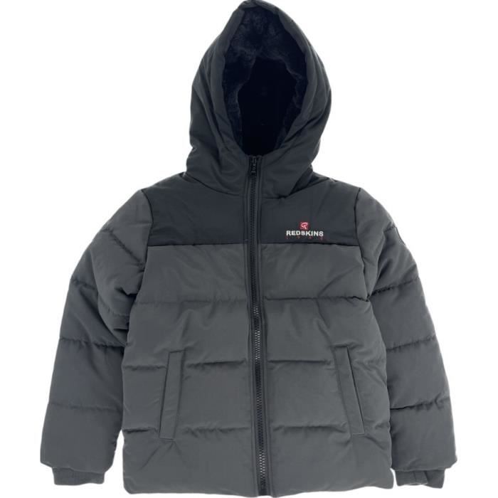 REDSKINS junior - Doudoune - grise - 10 ans - Gris - Garçons