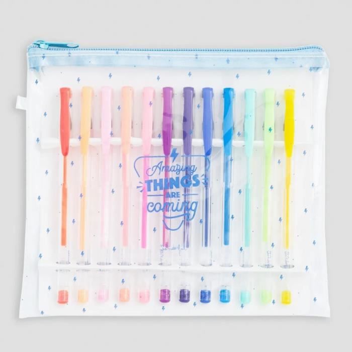 Tableau Lumineux à Dessin LED | Ardoise Effaçable Avec 12 Stylos | Idéal Pour Enfants, Créativité & Décoration