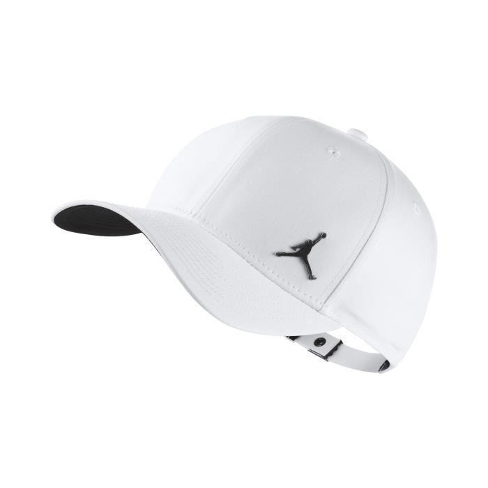 Casquette Nike Jordan Classic99 Metal Jumpman Hat Blanc