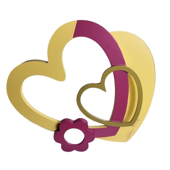 Pendentif Cadre Croix Chrome Hearts - Bébé Cœurs Chromés - Occasion