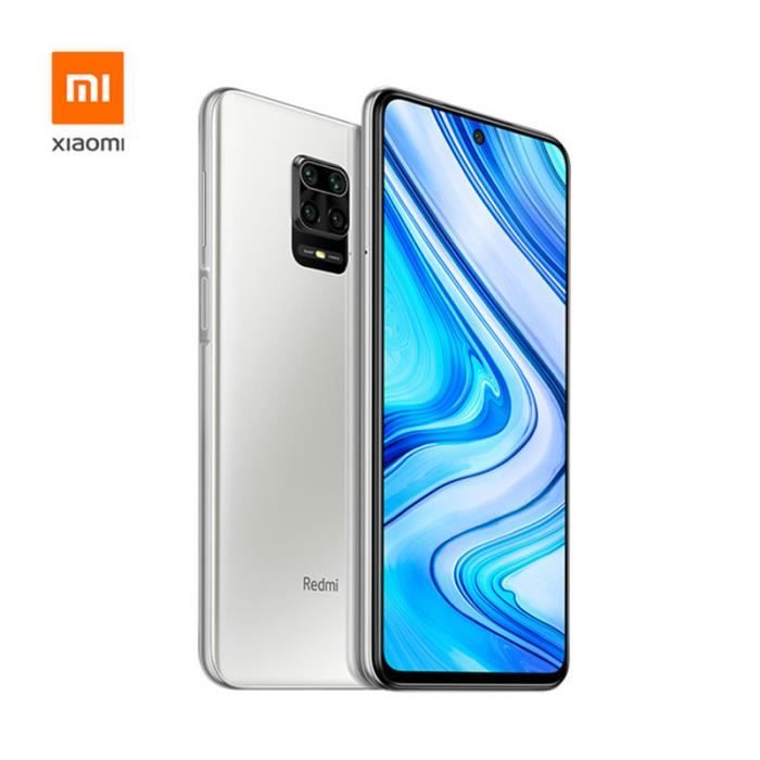 Vente Téléphone portable Xiaomi Redmi Note 9 Pro 6 Go 64 Go Smartphone Blanc pas cher Vente Téléphone portable Xiaomi Redmi Note 9 Pro 6 Go 64 Go Smartphone Blanc pas cher