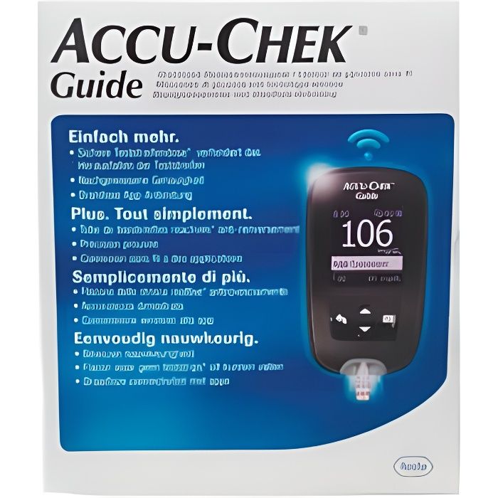 ACCU CHECK GUIDE LECTEUR MG/DL