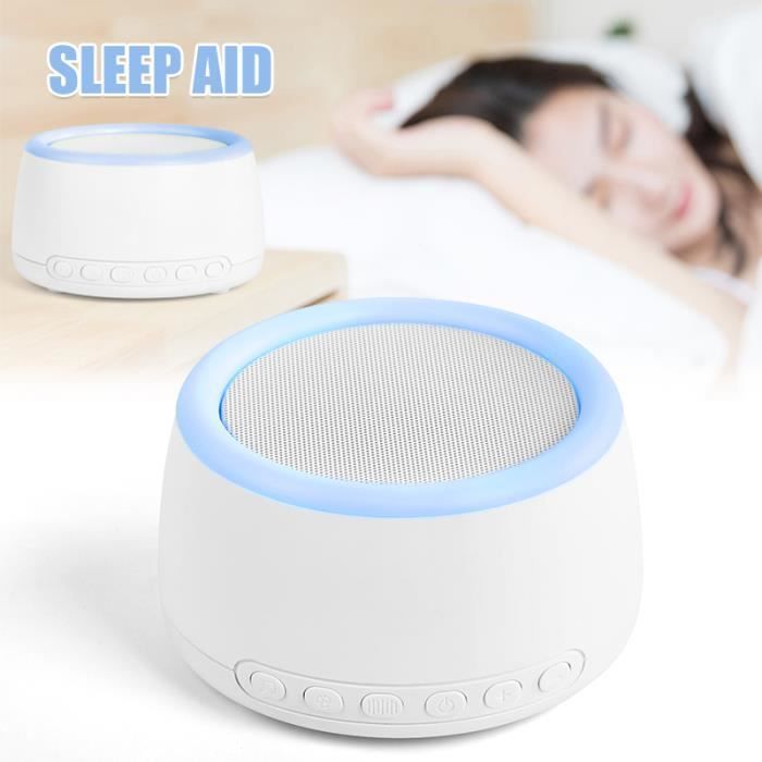 Machine de bruit de sommeil d'arrêt chronométré de machine de bruit blanc  pour la relaxation de sommeil pour l'adulte de bébé - Cdiscount  Electroménager