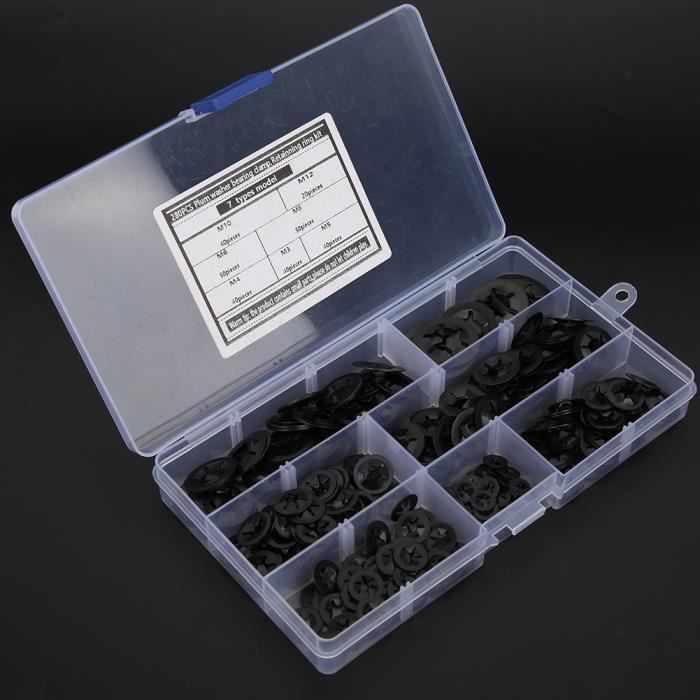 Pack Rondelles étoile En Fibre De Carbone 1 1/8 - ABR - Enjoliveur Clearance - Neuf