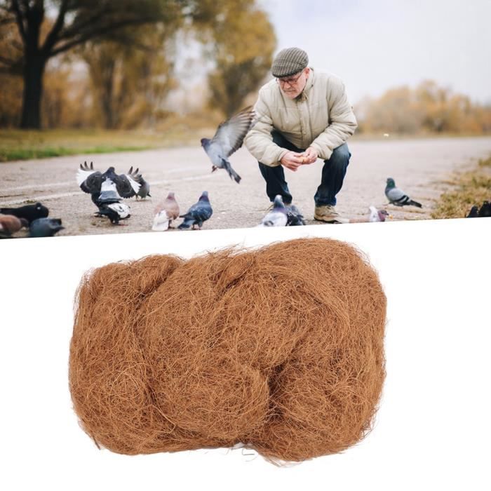 Comparer les prix de Matériau de nid - SURENHAP - Fibre de coco - Non toxique - Idéal pour oiseaux exotiques - Literie confortable