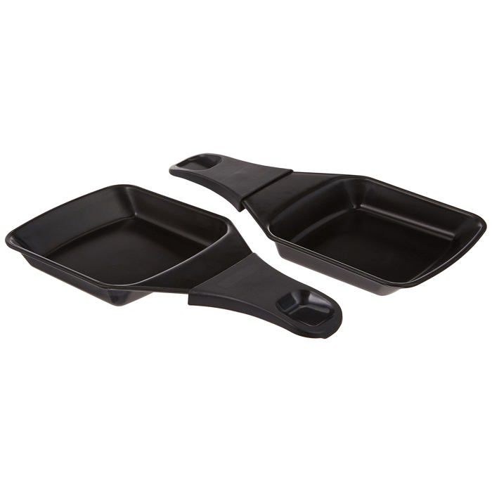 Tefal XA400202 Accessoires pour Raclette 2 Coupelles Carrées avec Revêtement Anti-Adhésif SPVINP28885