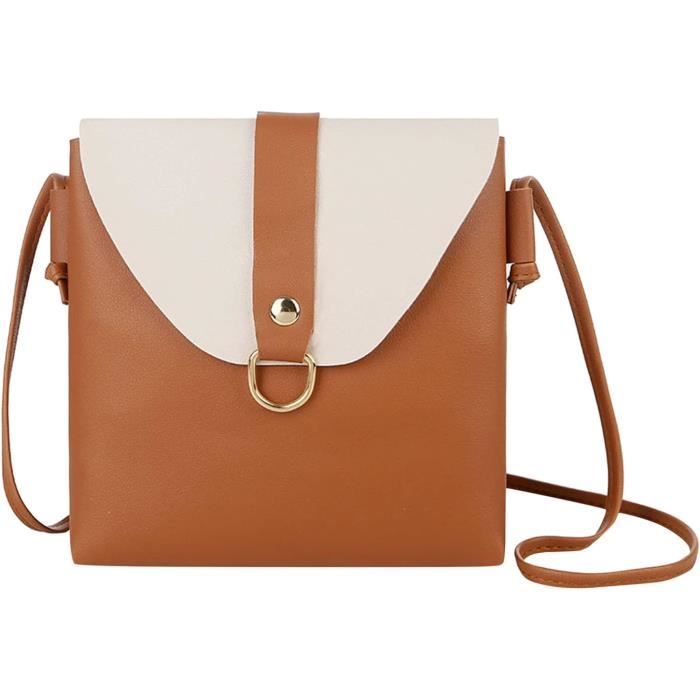 Portefeuille Tous En Cuir Beige/marron - Style Enveloppe - Occasion - Thème Pièces De Monnaie