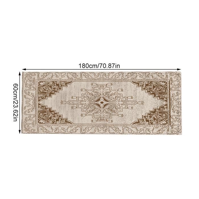 ENSEMBLES DE 4 TAPIS GITANS LAVABLES ROMANS ANTIDÉRAPANTS NEUF DESIGN