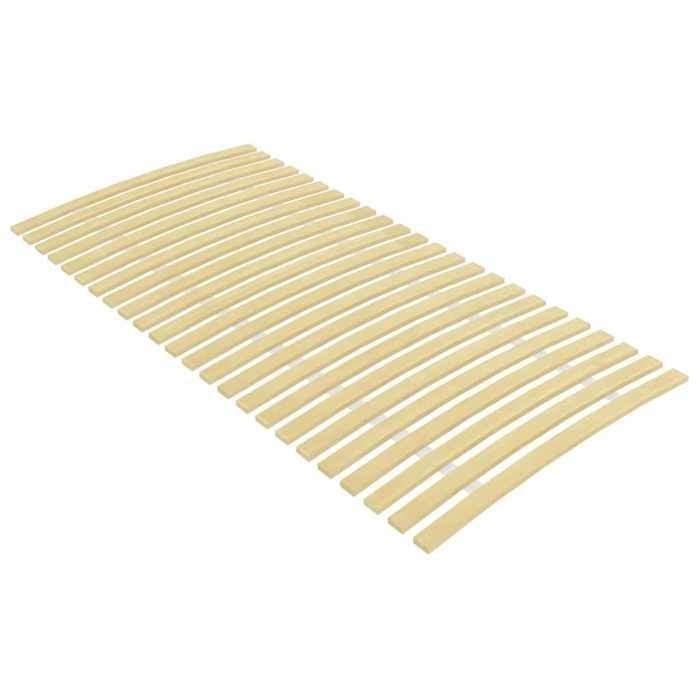vidaXL Latte de rechange pour sommier avec 24 Lattes Base de Lit Cadre de Lit Support de Lit de Jour Chambre à Coucher 340078