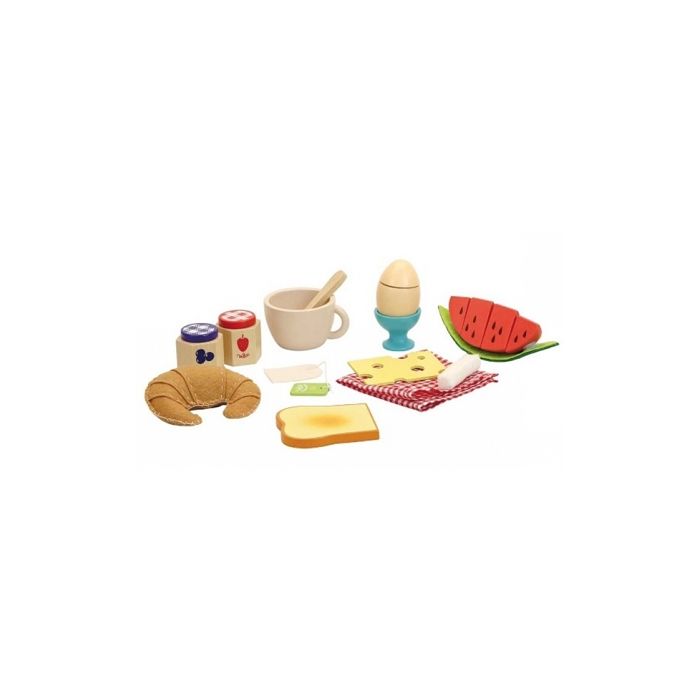 Set déjeuner en bois - Dinette en bois - Vilac