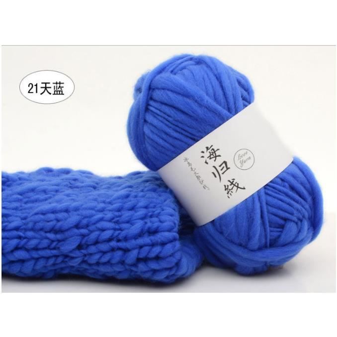 Fil à Tricoter Albouy - Laine Fantaisie Multicolore - 1 Kg 320 - En Cône - Laine Mérinos