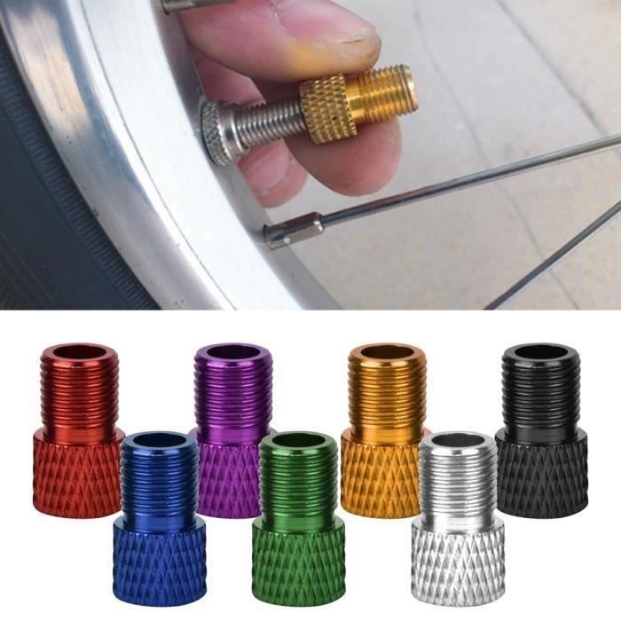 Adaptateur Valves Vélo – Cuivre, 3 Styles, Pour VTT/route, Pompe Voiture Compatible
