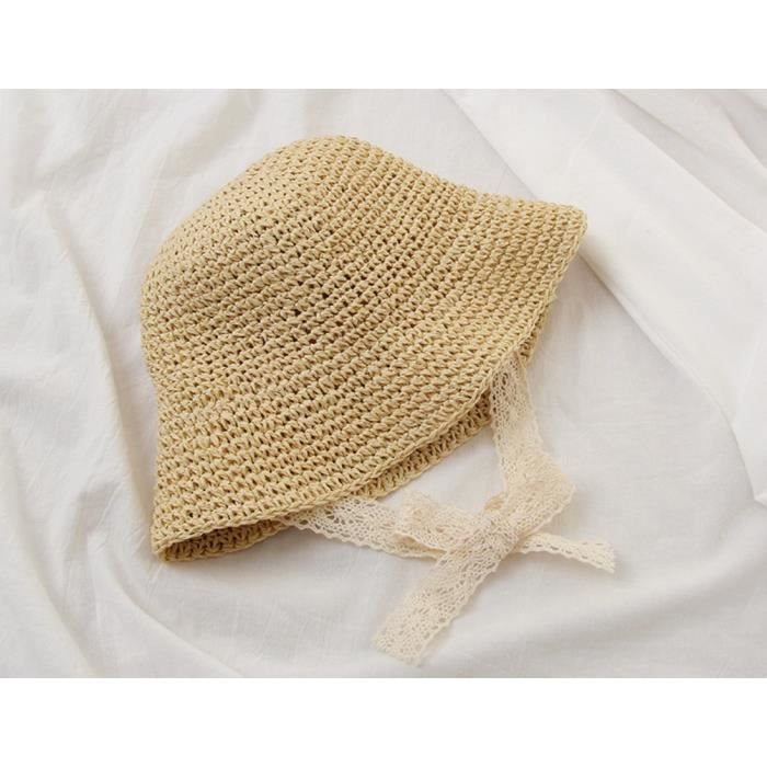 Chapeau De Soleil Enfant Large Bord Dinghaole | Réversible Souriant Rose/Violet | Pour Filles & Garçons 2-8 Ans