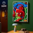 LEGO® ART 31209 The Amazing Spider-Man, Set Art Mural 3D, Poster BD pour Adolescents et Adultes-1