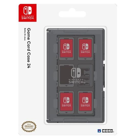 Boitier De Rangement Hori 24 Jeux Switch Achat Vente Housse De Transport Hori Protection Noire Switch Cdiscount