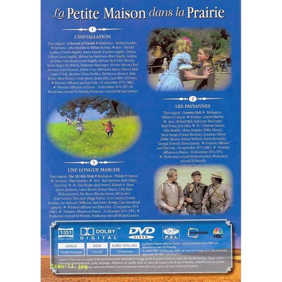 La Petite Maison Dans La Prairie 1 Episodes 1 A 3 En Dvd Serie