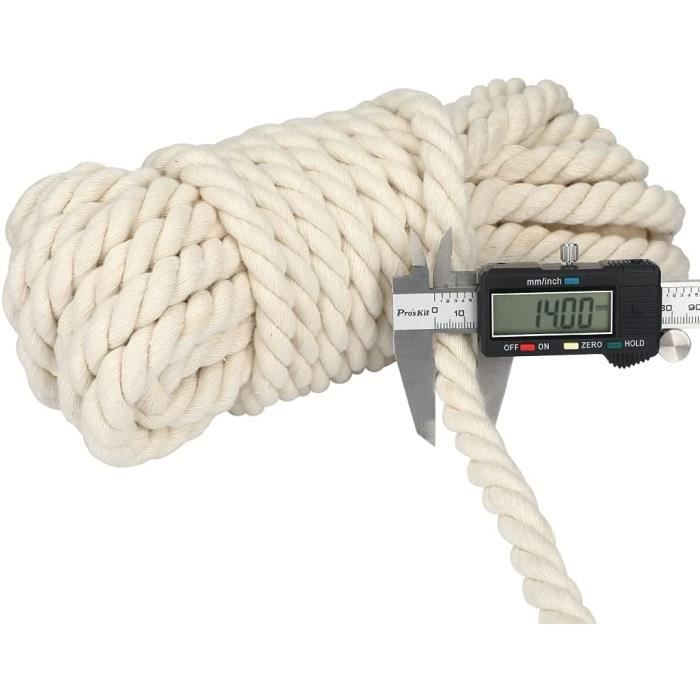 Pelotes De Laine,Corde Torsadée Colorée Pour Macramé, 100% Coton, 3mm