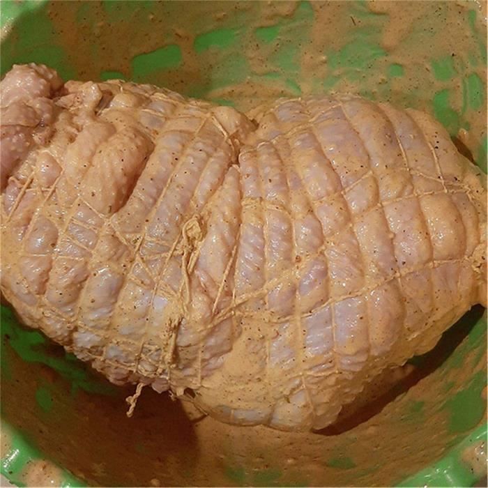 duoyif Filet à Viande Filet De Cuisson Élastique Filet De Cuisson Filet De  Fumée Rouleau De Viande Jambon Chaussette Filet à Rôtir Rouleaux De Filet  Pour Cuire De Viande Jambon Saucisses 1m