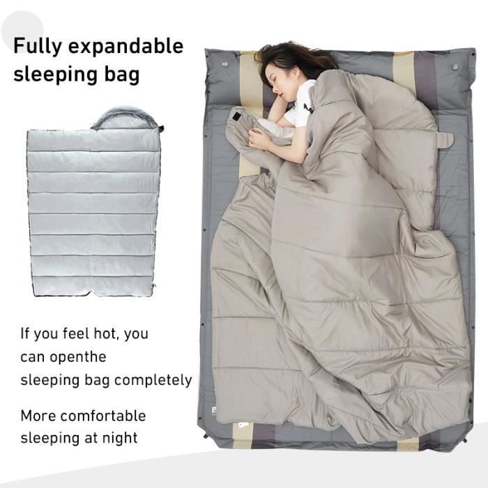 Sac de sales couchage double coton