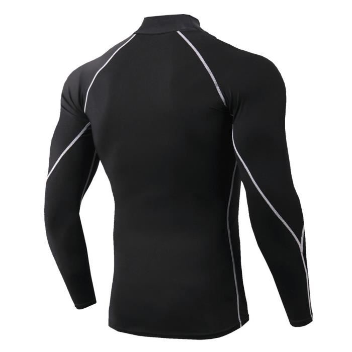 T shirt homme manches longues fonctionnel s chage rapide pour