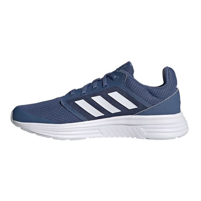 Baskets Galaxy 5 Bleu ADIDAS Femme Adulte Lacets Plat