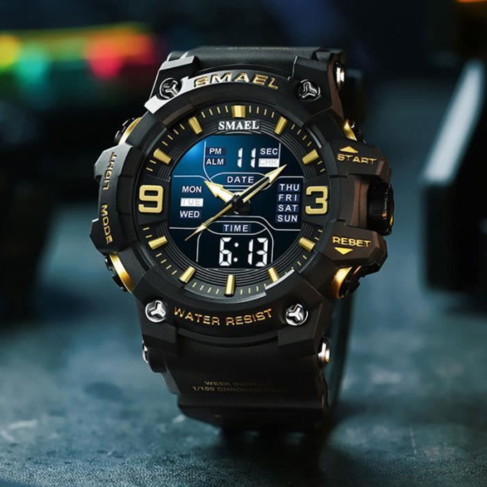 Montre enfant double best sale affichage