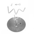 Baignoire bébé rigide avec réducteur et thermomètre intégrés - MON MOBILIER DESIGN - Jaune + Tuyau-2