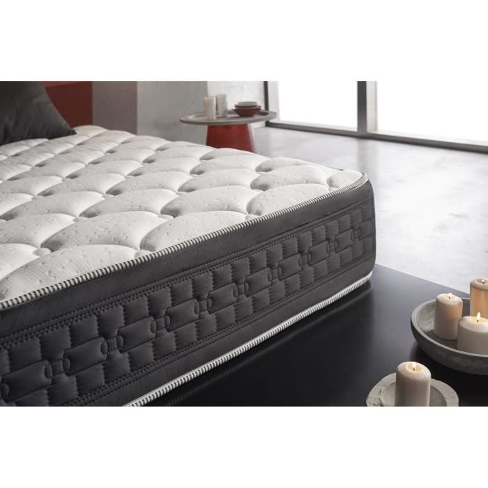 SIMPUR RELAX - Matelas 140x190 cm - Crystal Royalty® - Mousse Mémoire