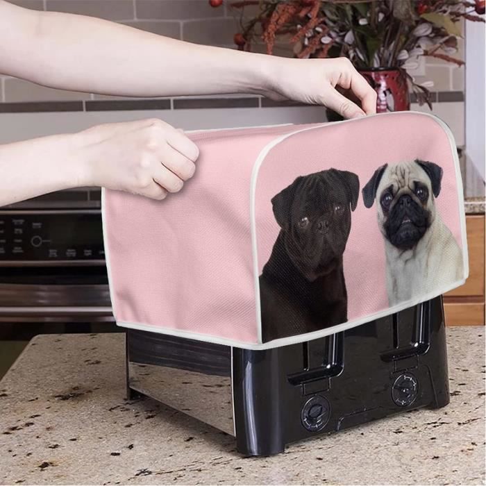 Housse Anti-Poussière Qutsvosh Pour Cuiseur à Riz - Tissu Gris Avec Poignées - Protection Appareil Cuisine