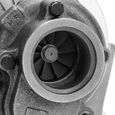 Kit de turbocompresseur universel T3 T4 T04E + refroidisseur 27"x7"x2.5" + tuyau turbo 2.5"-3